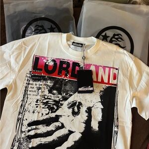 Hellstar Graphic T-Shirt in Black and White